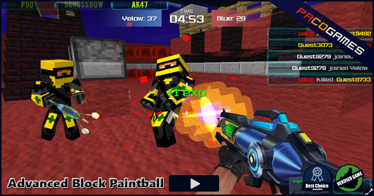 Advanced Block Paintball