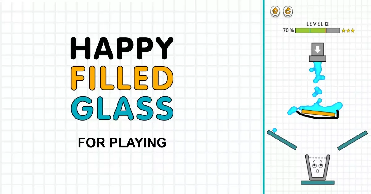 Happy Filled Glass