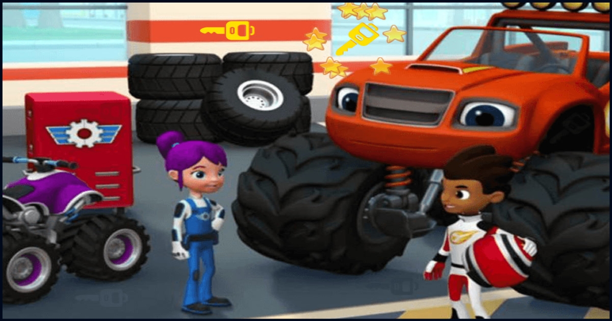 Monster Truck Hidden Keys