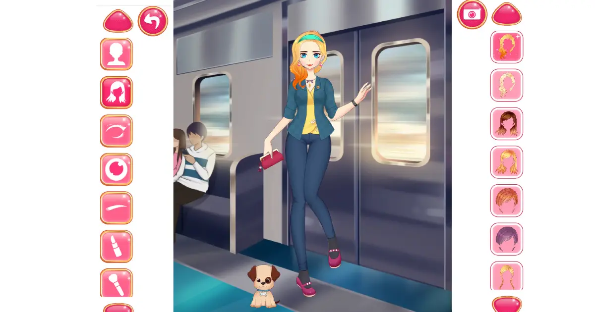 Anime Girls Fashion Makeup