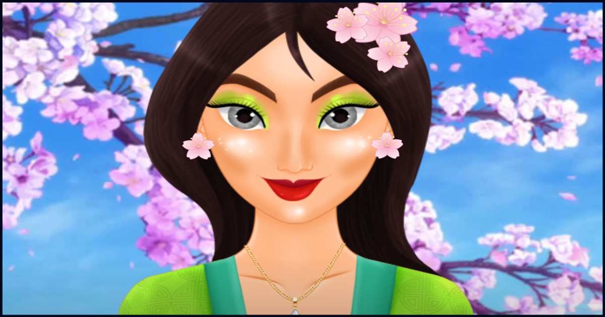 Asian Princess Magic Makeover