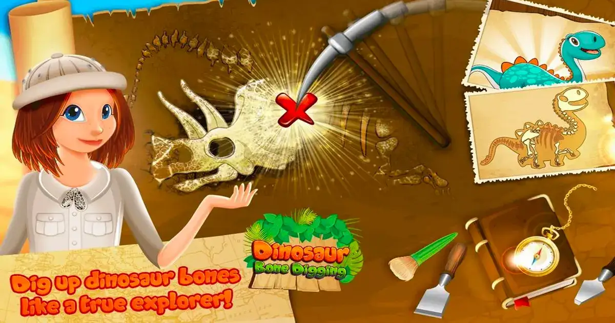 Dinosaur Bone Digging