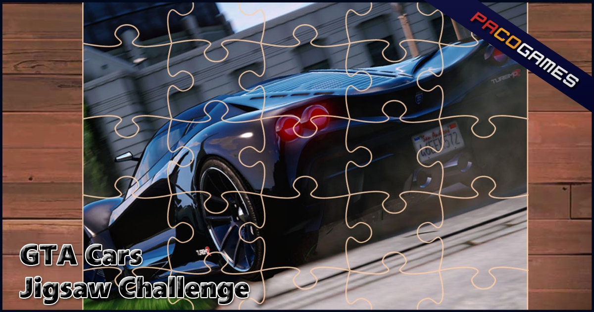 GTA Cars Jigsaw Challenge