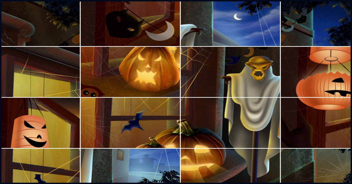 Halloween Slide Puzzle