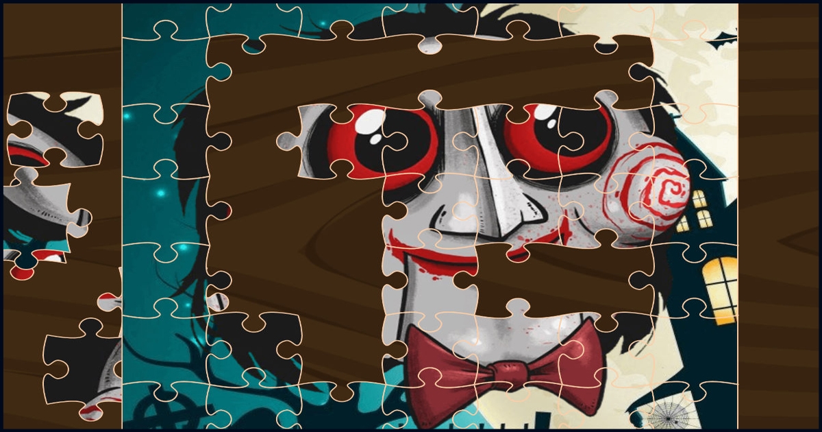 Scary Faces Jigsaw