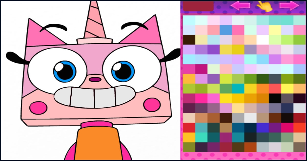 Unicorn Kitty Coloring Book